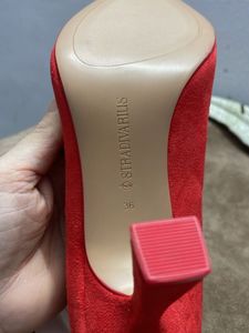 Stradivarius Red Pointed Heels