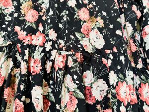 Black Floral Anarkali Kurta🌺✨