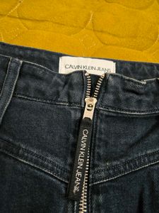 Calvin Klein Denim Mini Skirt waist 30