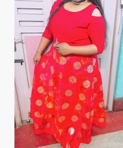 Off- Shoulder Long Gown