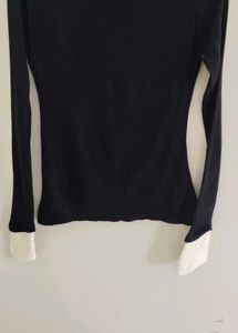 Elegant Black Long Sleeve Top