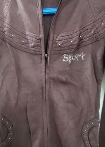 Front Open Jacket Style Sweater