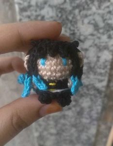 Muichiro Tokito crochet keychain, demon slayer