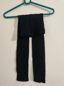 Black Shapewear Pants For Shaping Hips And Legs