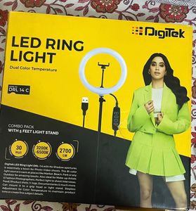 Digi Tech Ring Light 14inch With Stand