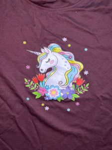 Unicorn Coord Set For 4-6 Year Girl