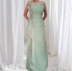 Mint Green Prom Gown