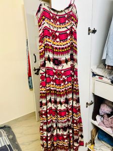 Patterned Maxi Dress