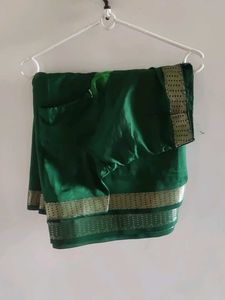 Green Silk Saree