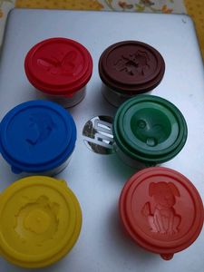 Modelling Clay Dough Super Soft 6 Colours