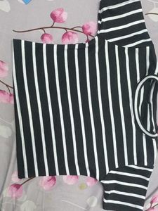 Striped Long Sleeve Top
