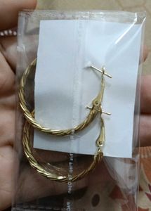 Gold Hoop Earrings