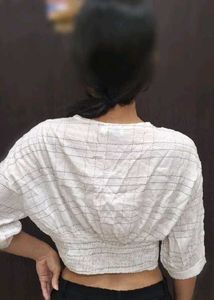 Checkered Crop Top