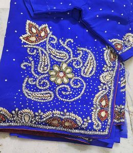 Heavy Work Saree With Blouse 💗