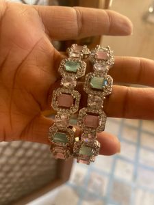 Sparkling Stone Bangles