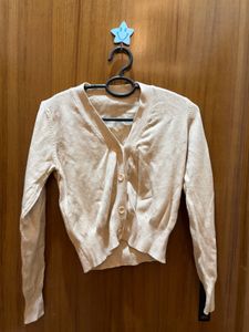 Cream Knit Cardigan
