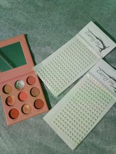 Combo Of 2 Hair Beads And Eye Shadow