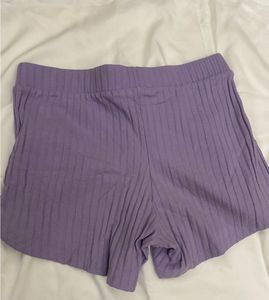 Lavender Colour Shorts
