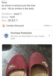 CLEARANCE SALE- 2 footwear