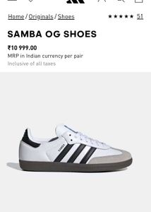 Adidas Samba ( First copy ) Shoes