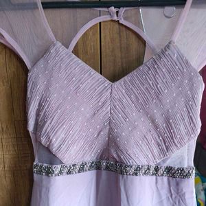 Elegant Lavender Dress