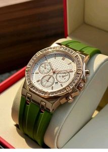 Green &amp; Gold Fashion Watch