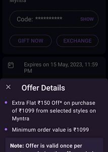 Myntra Coupon