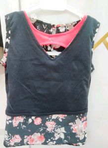 Floral Sleeveless Top