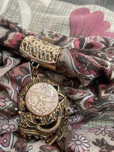 Combo (scarf + Capries + Formal Knot Top )