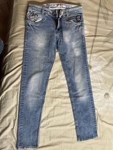 Light Wash Denim Jeans