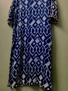 Embroidered Navy Blue Kurta 💙