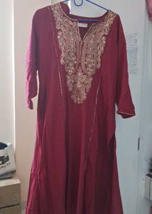 Elegant Embroidered Kurta