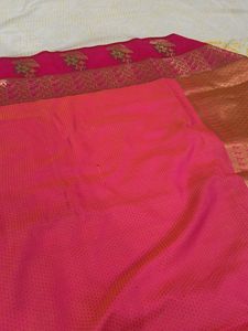 Heavy Party Saree With Blouse
