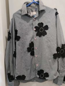 Floral Button-Down Shirt