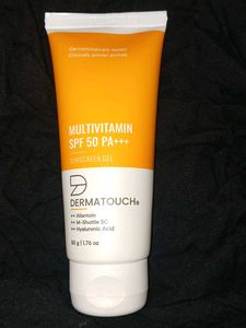 Dermatouch Multivitamin SPF 50 Sunscreen Gel