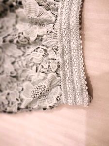 Lace Grey skirt