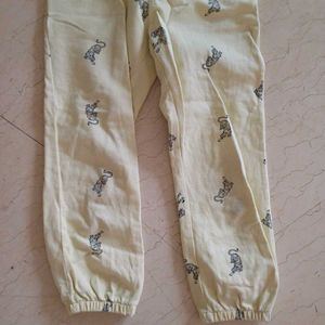 Cute Printed Girls Winter Warm Jeggings