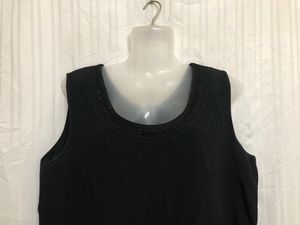 Black Sleeveless Top