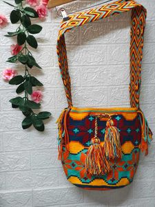 🎁Buy Two Get One Free🎁Colorful Handwoven 🧶 Bag