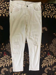 White Denim Jeans