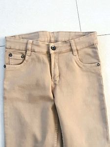 Beige Jeans