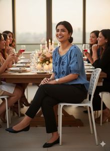 🛍️THRIFT ALERT:The Ultimate Indigo Nomad Blouse!