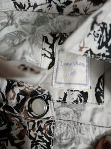 Off White Half Sleeves Shirt