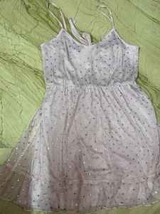 Sparkly Pink Mini Dress