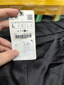 Zara Black Skort size