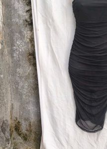 I. Black Bodycon Mini Dress