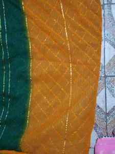 Multicolored Saree