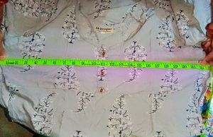 A Line Kurta In Light Gray Color