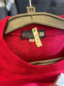 Red Pullover Sweater