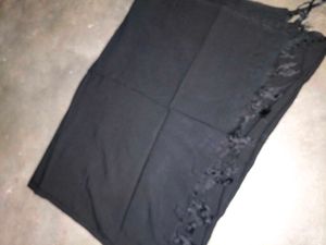 Black Scarf (Length 62in)